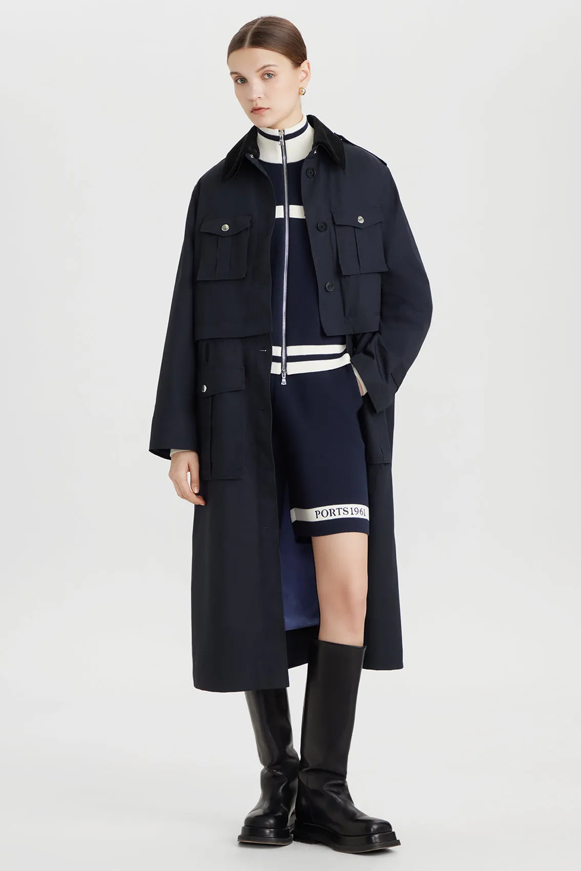 LOGO STRIPE KNIT SHORTS sold by Ports 1961 product image thumbnail 2