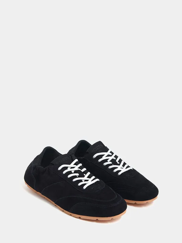 BLACK SUEDE SNEAKERS made by Ports 1961