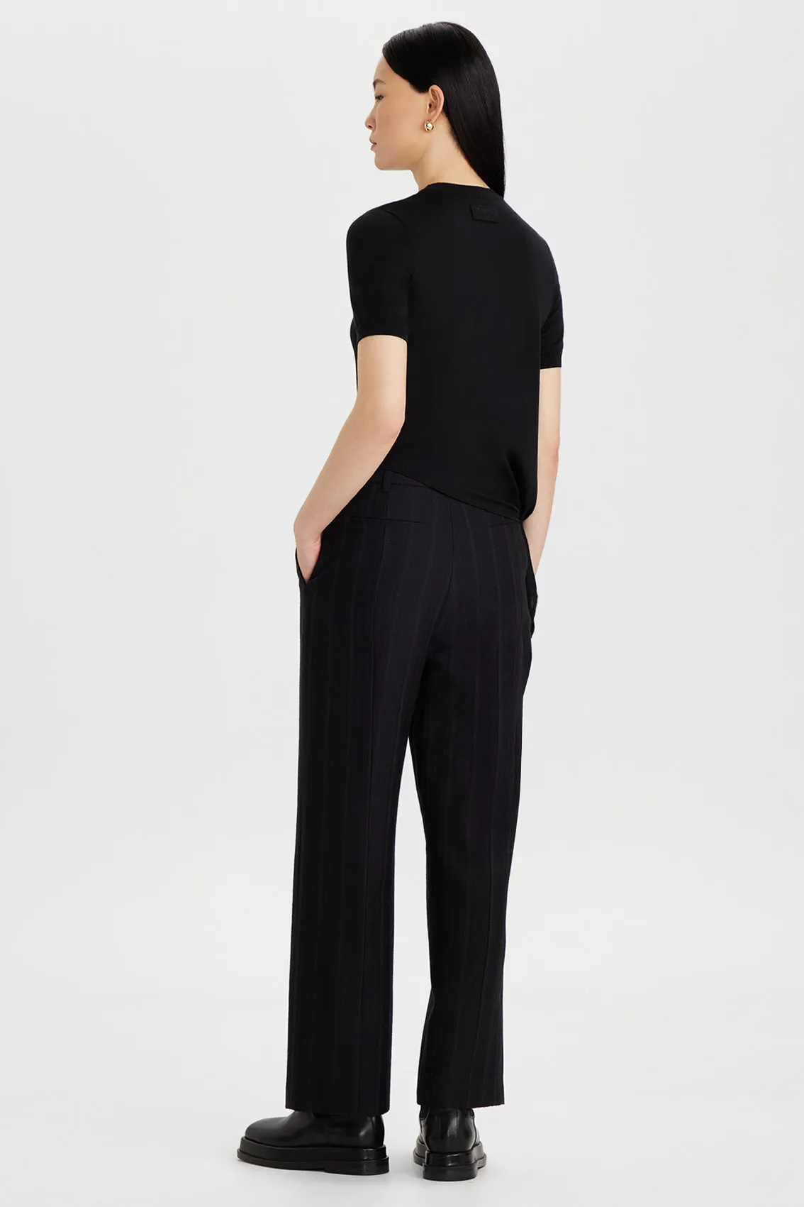 WOOL SILK KNOT DETAIL TOP sold by Ports 1961 product image thumbnail 3