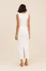 ALICE MIDI DRESS - IVORY sold by Posse