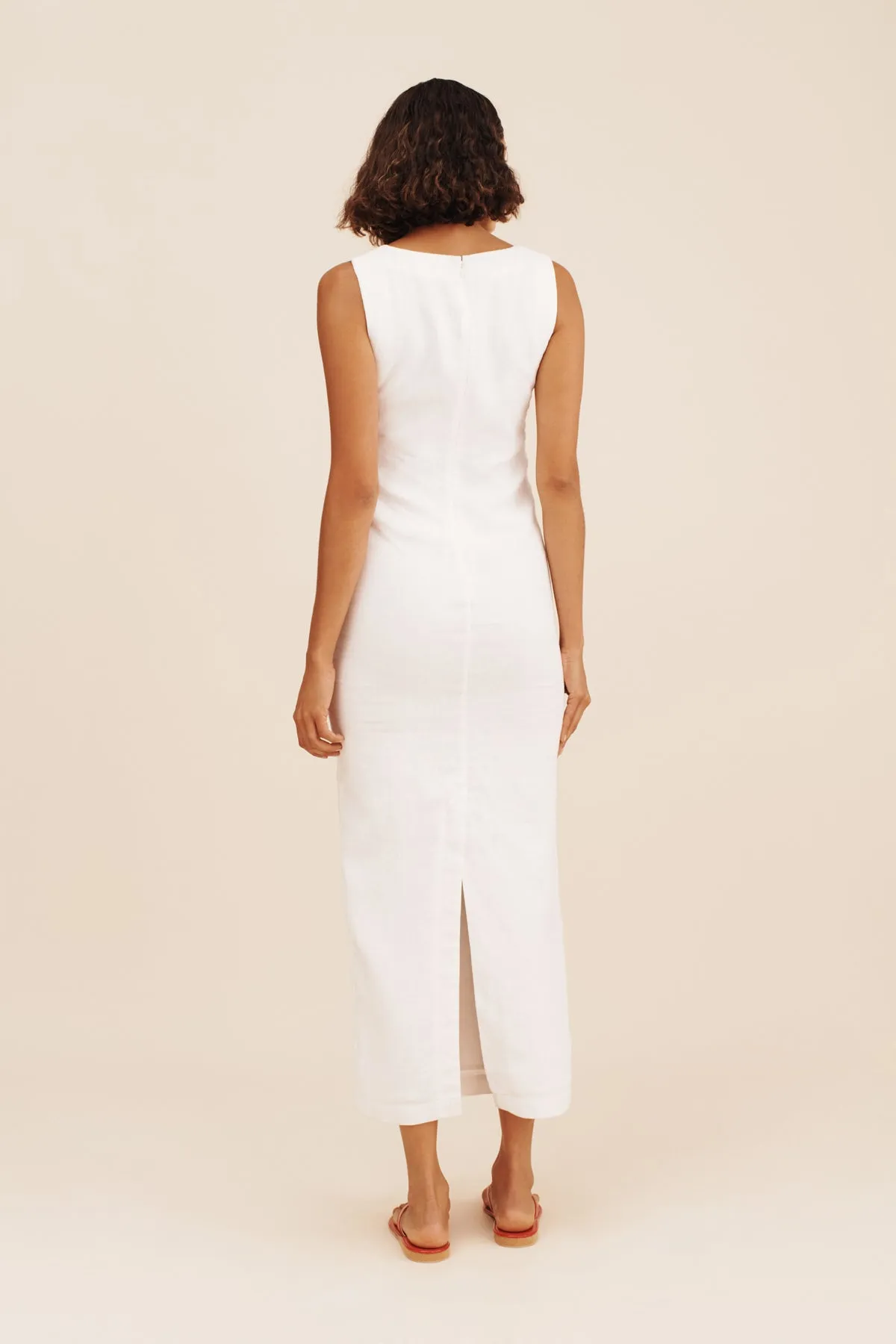 ALICE MIDI DRESS - IVORY sold by Posse product image thumbnail 2