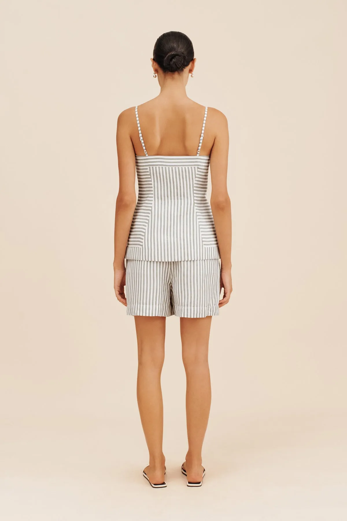 DIANA TOP - SEAGRASS STRIPE sold by Posse product image thumbnail 4