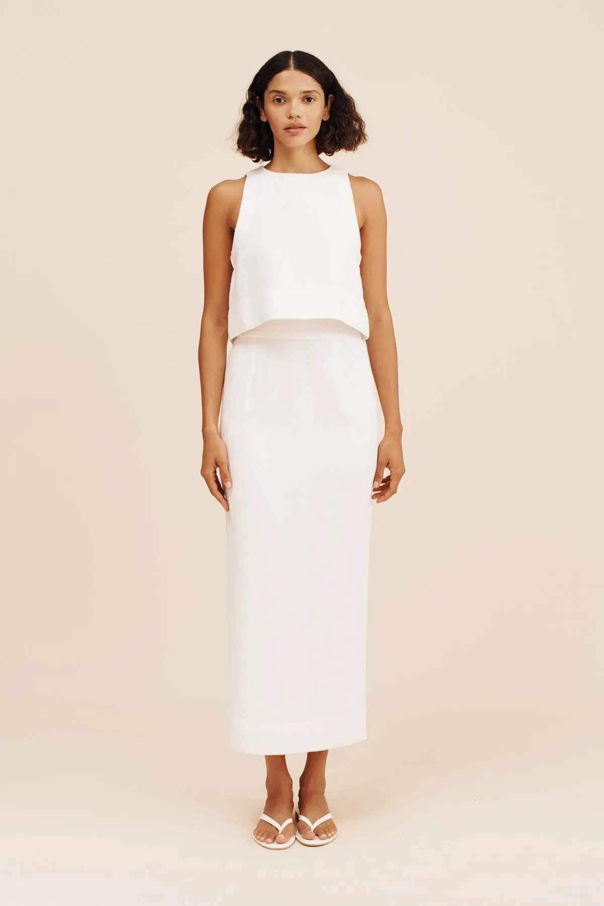 POPPY TOP - IVORY sold by Posse product image thumbnail 4