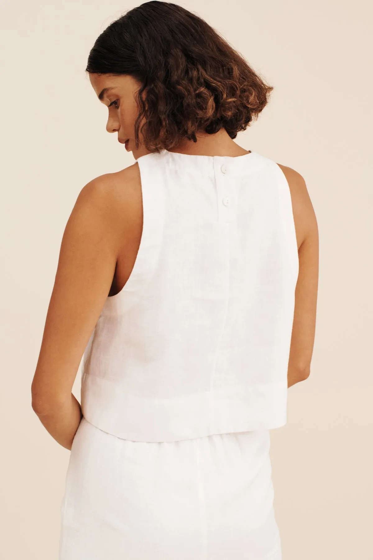 POPPY TOP - IVORY sold by Posse product image thumbnail 5