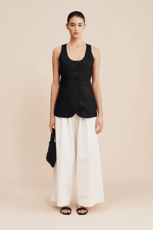 RUBEN GILET - BLACK made by Posse