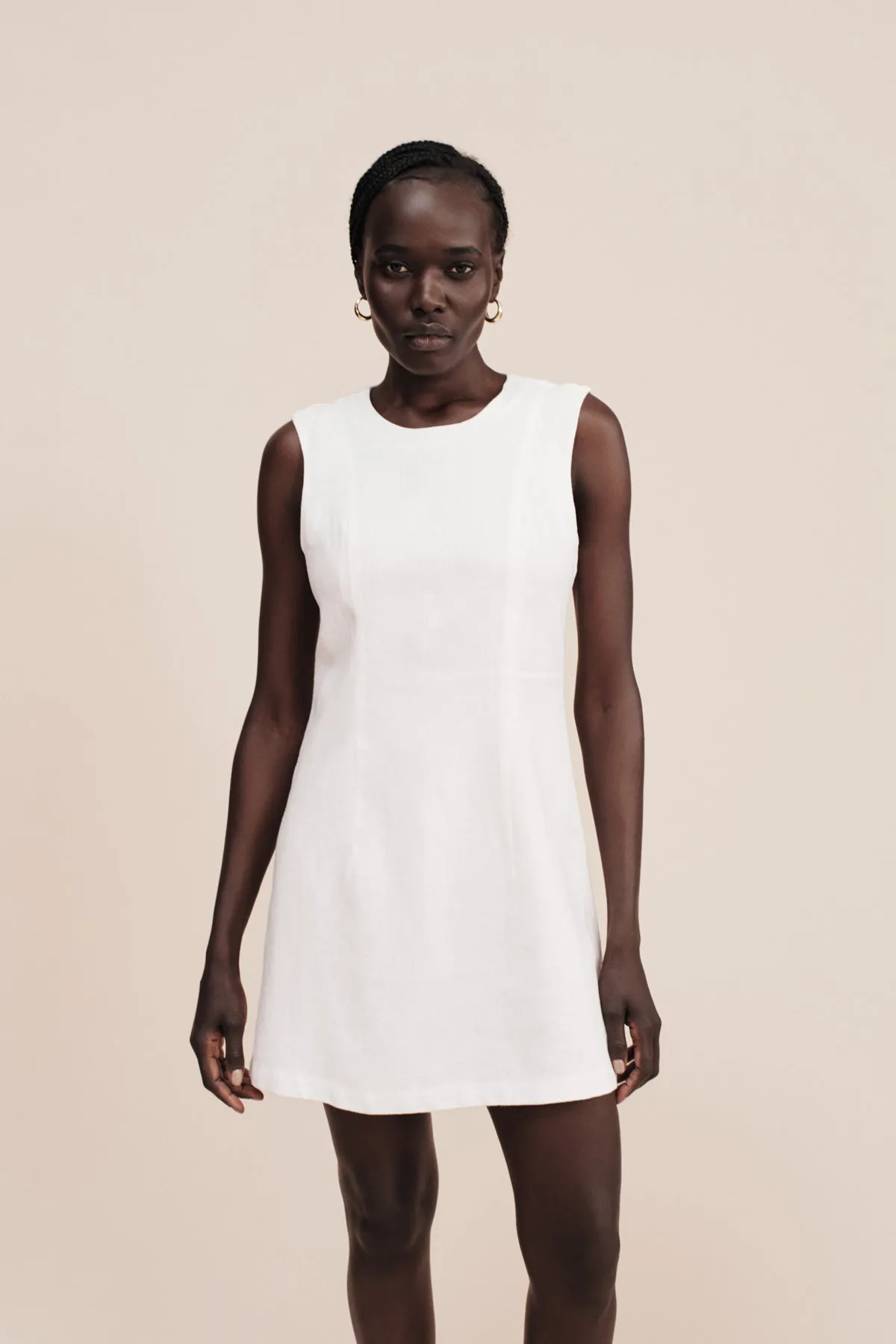 MUSA MINI DRESS - IVORY sold by Posse product image thumbnail 5