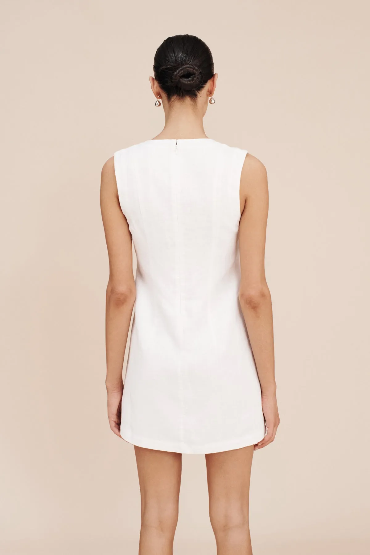 MUSA MINI DRESS - IVORY sold by Posse product image thumbnail 2