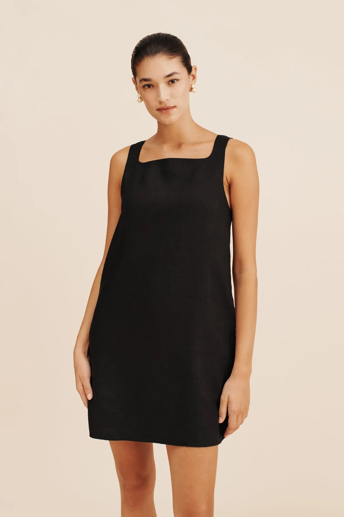 VAL MINI DRESS - BLACK sold by Posse product image thumbnail 2