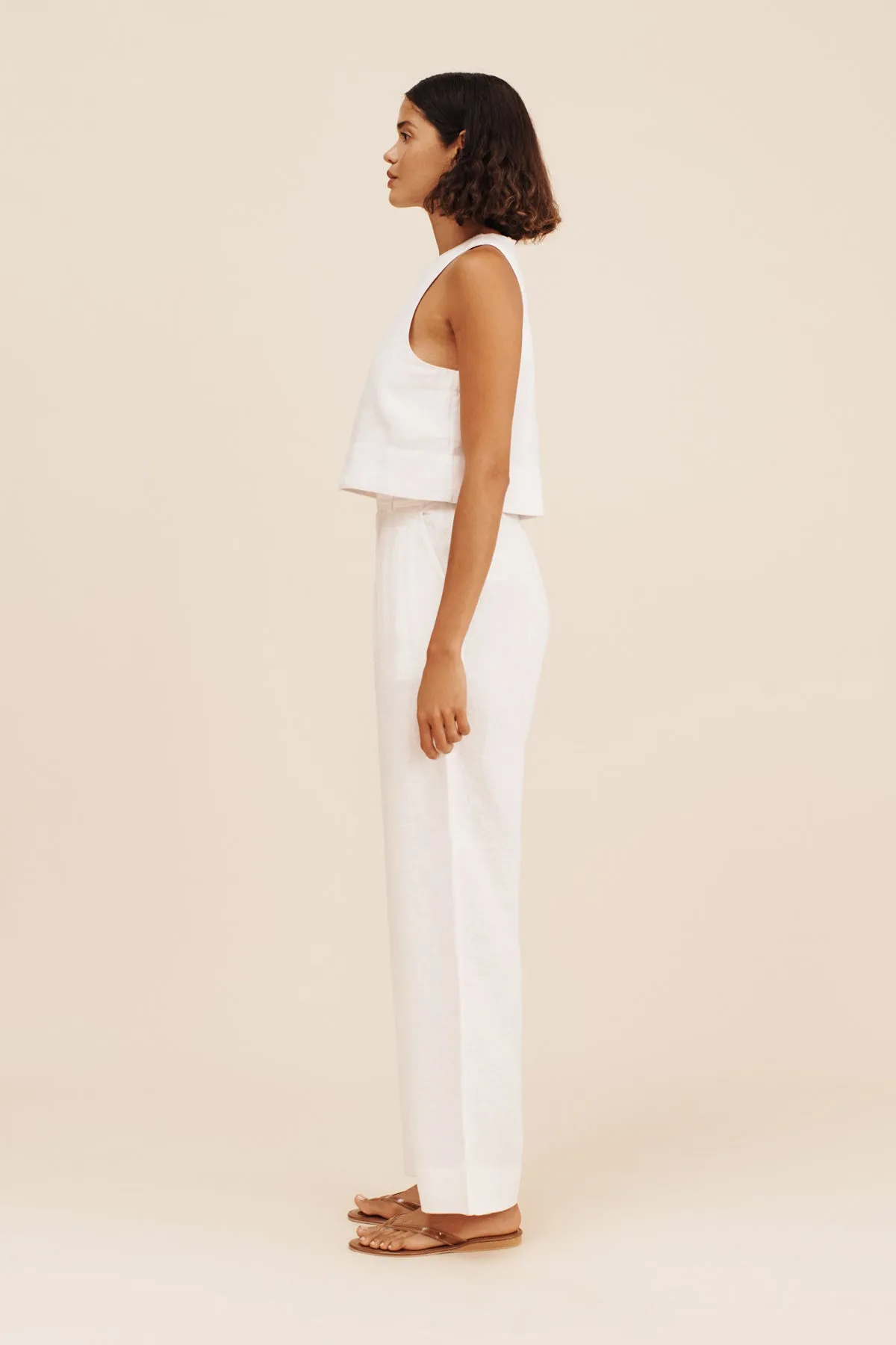LOUIS TROUSER - IVORY sold by Posse product image thumbnail 3