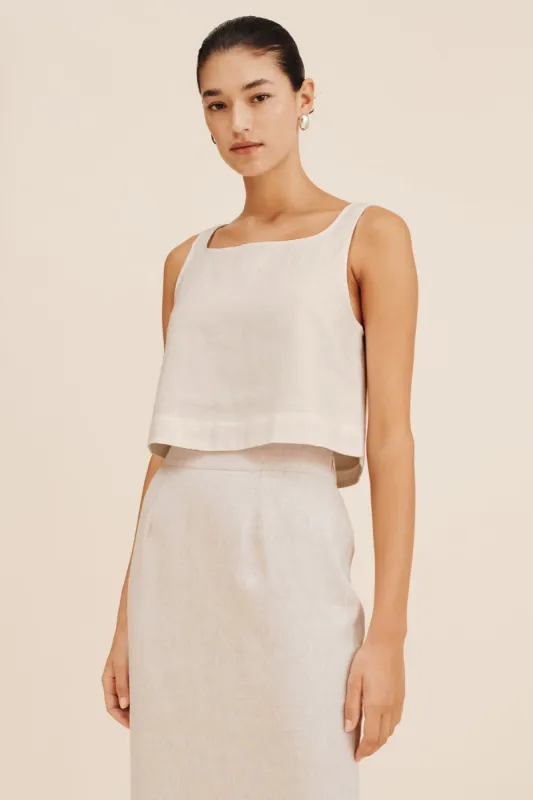 VAL TOP - NATURAL sold by Posse