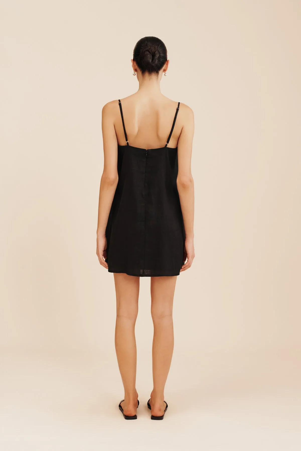 MAGGIE DRESS - BLACK sold by Posse product image thumbnail 4