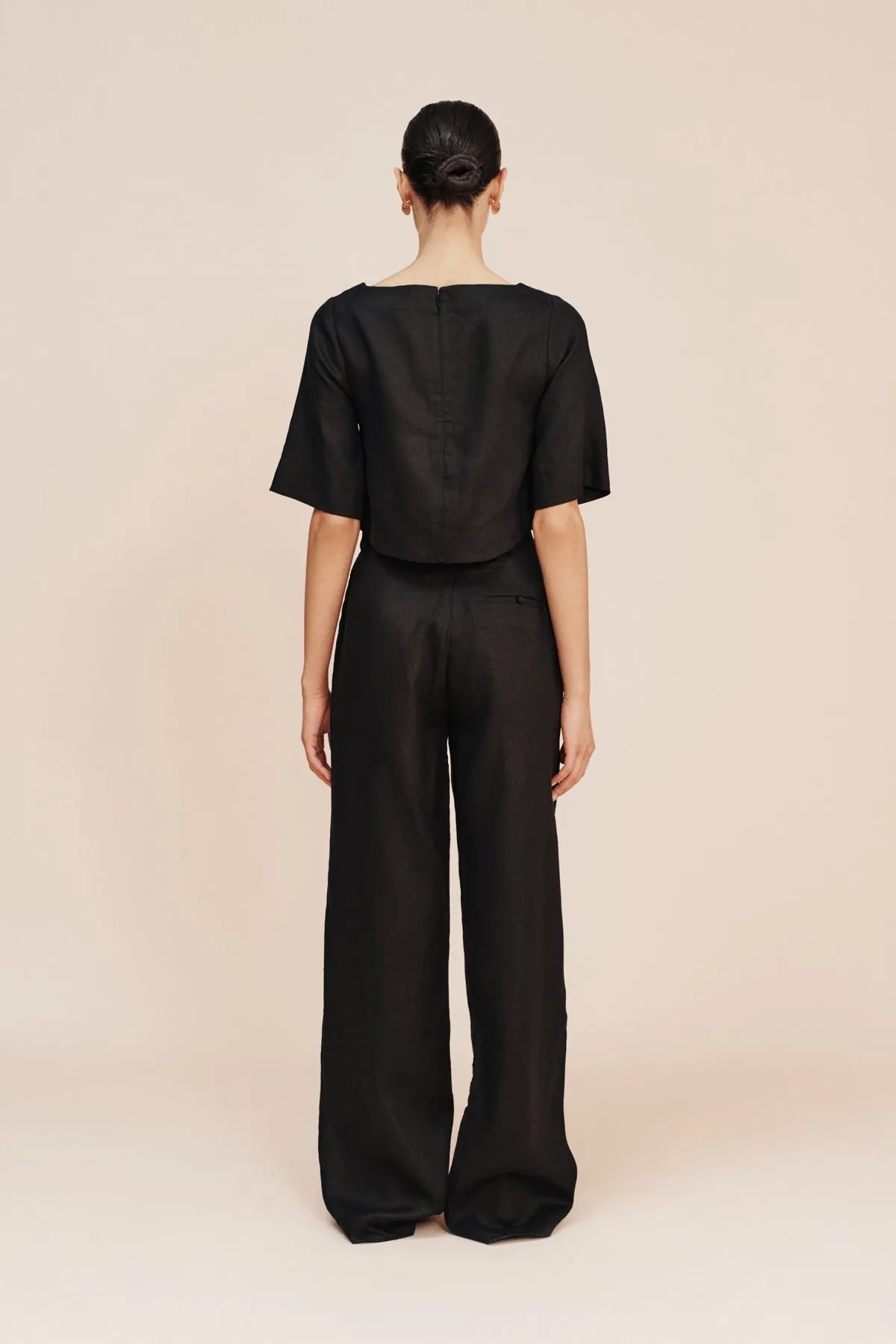 SHAY TOP - BLACK sold by Posse product image thumbnail 5