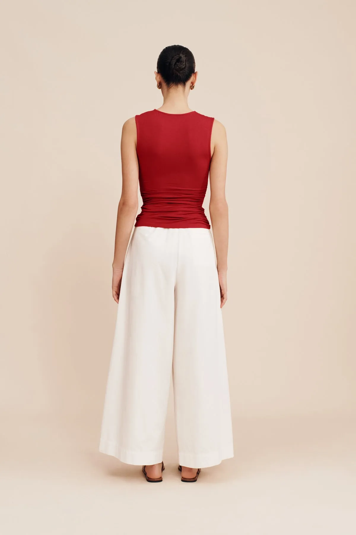 ISABELA TOP - CRIMSON sold by Posse product image thumbnail 5