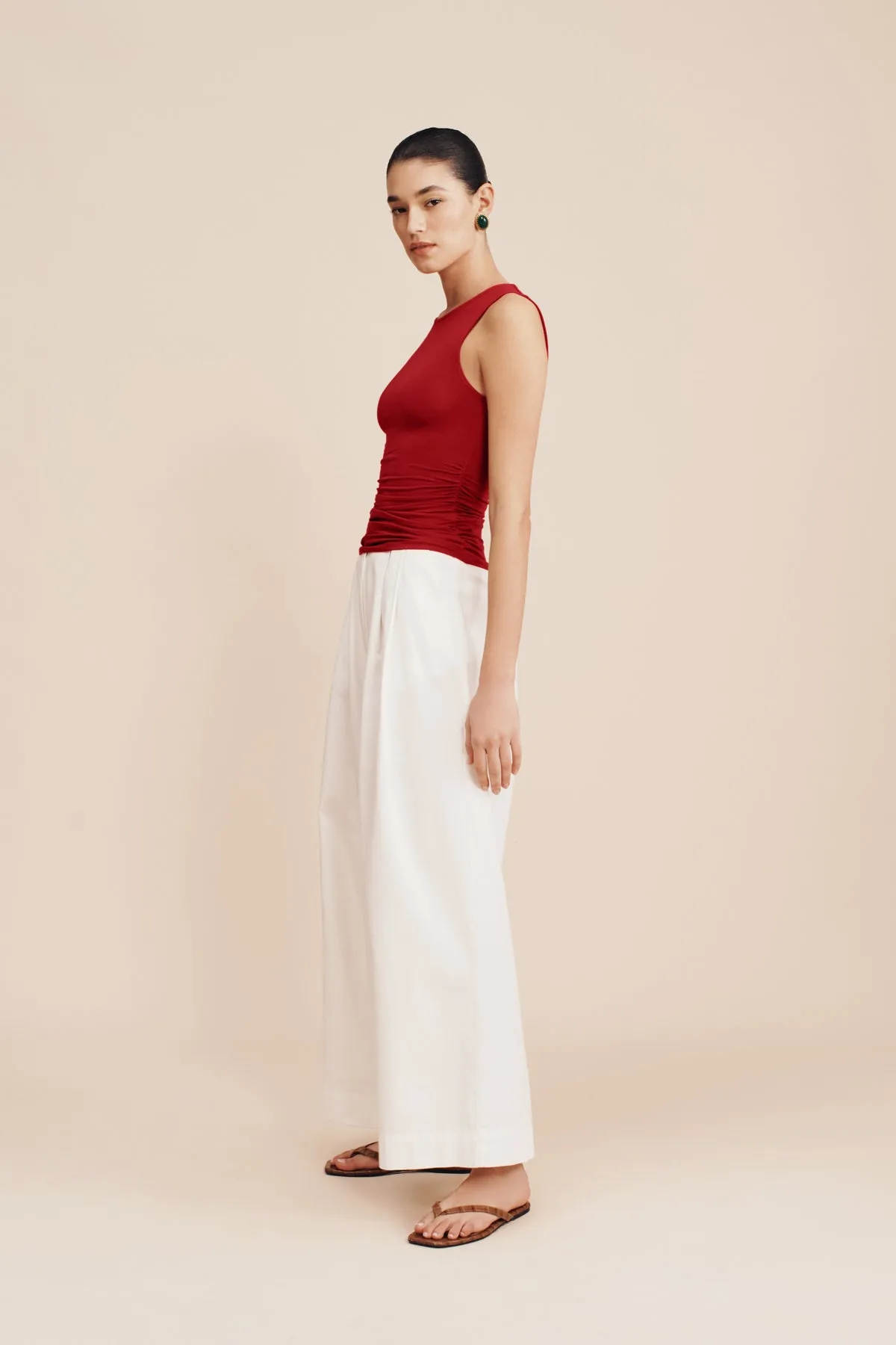 ISABELA TOP - CRIMSON sold by Posse product image thumbnail 4