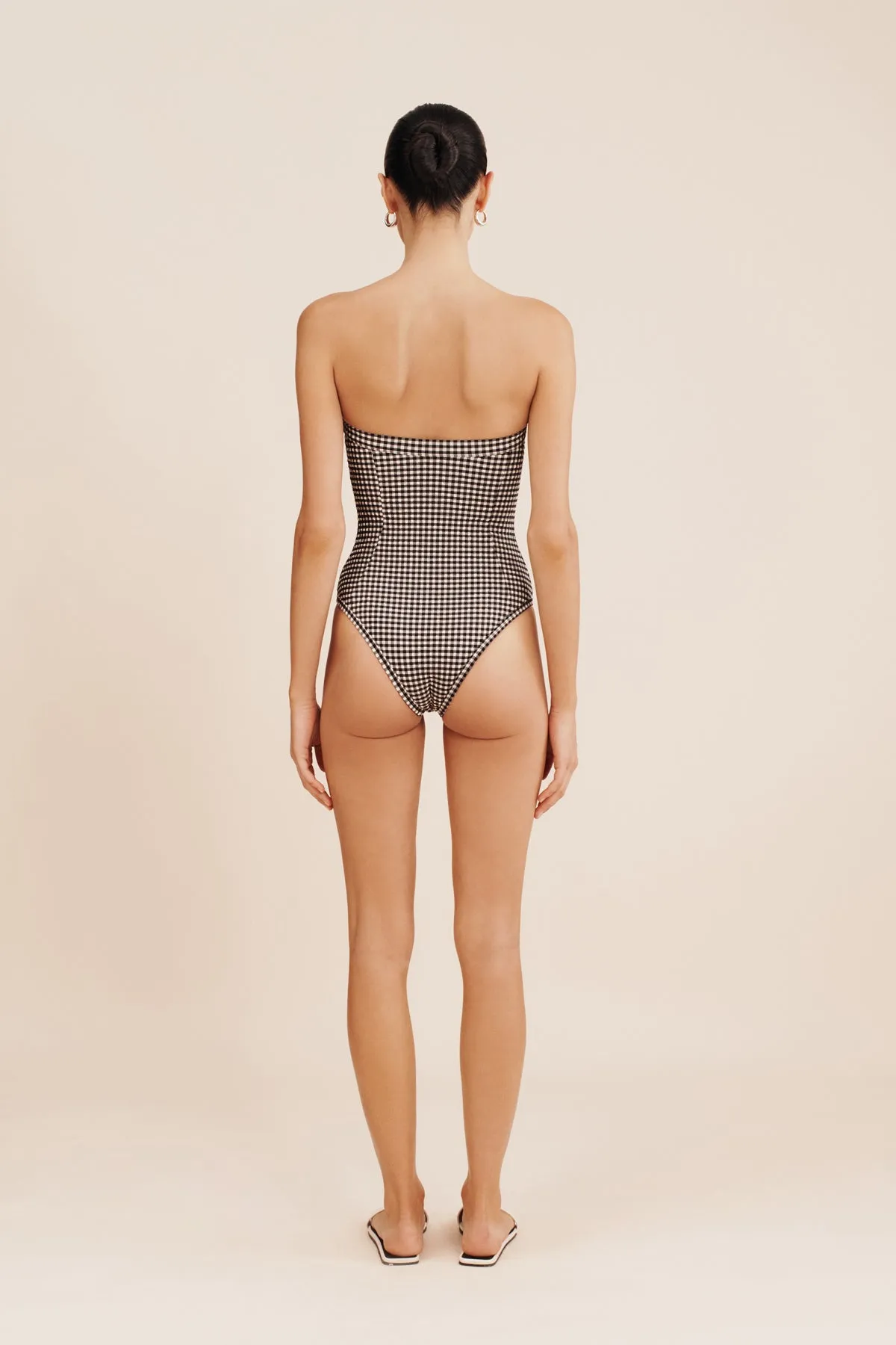 NORA ONE-PIECE - GINGHAM sold by Posse product image thumbnail 4