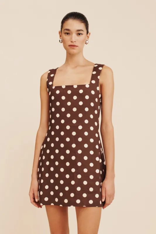 ALICE MINI DRESS - POLKA DOT sold by Posse