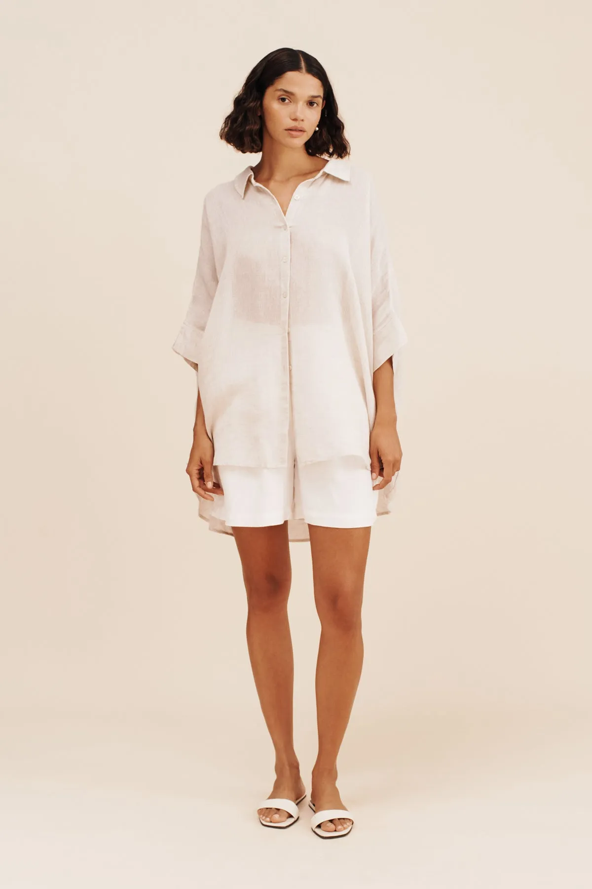 LULA SHIRT - NATURAL sold by Posse