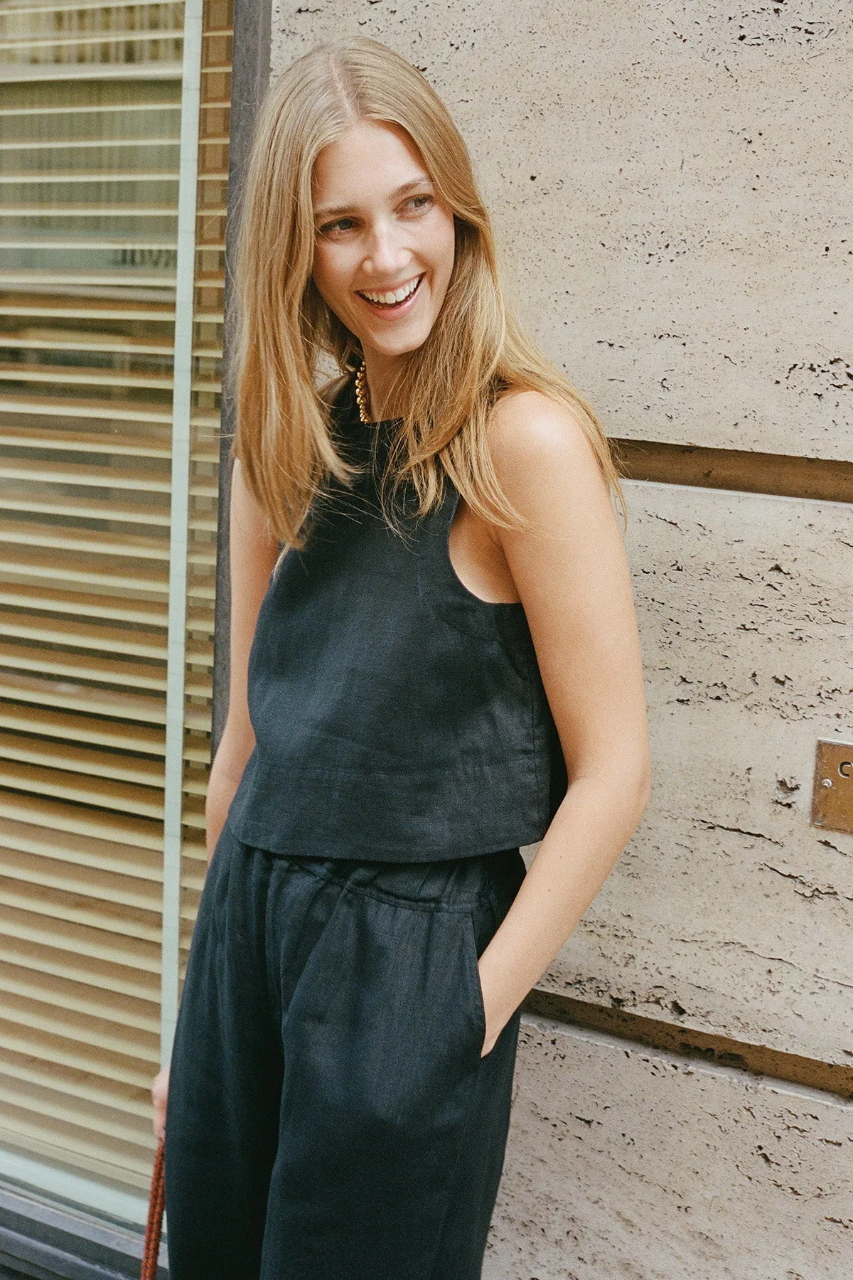 POPPY TOP - BLACK sold by Posse product image thumbnail 2