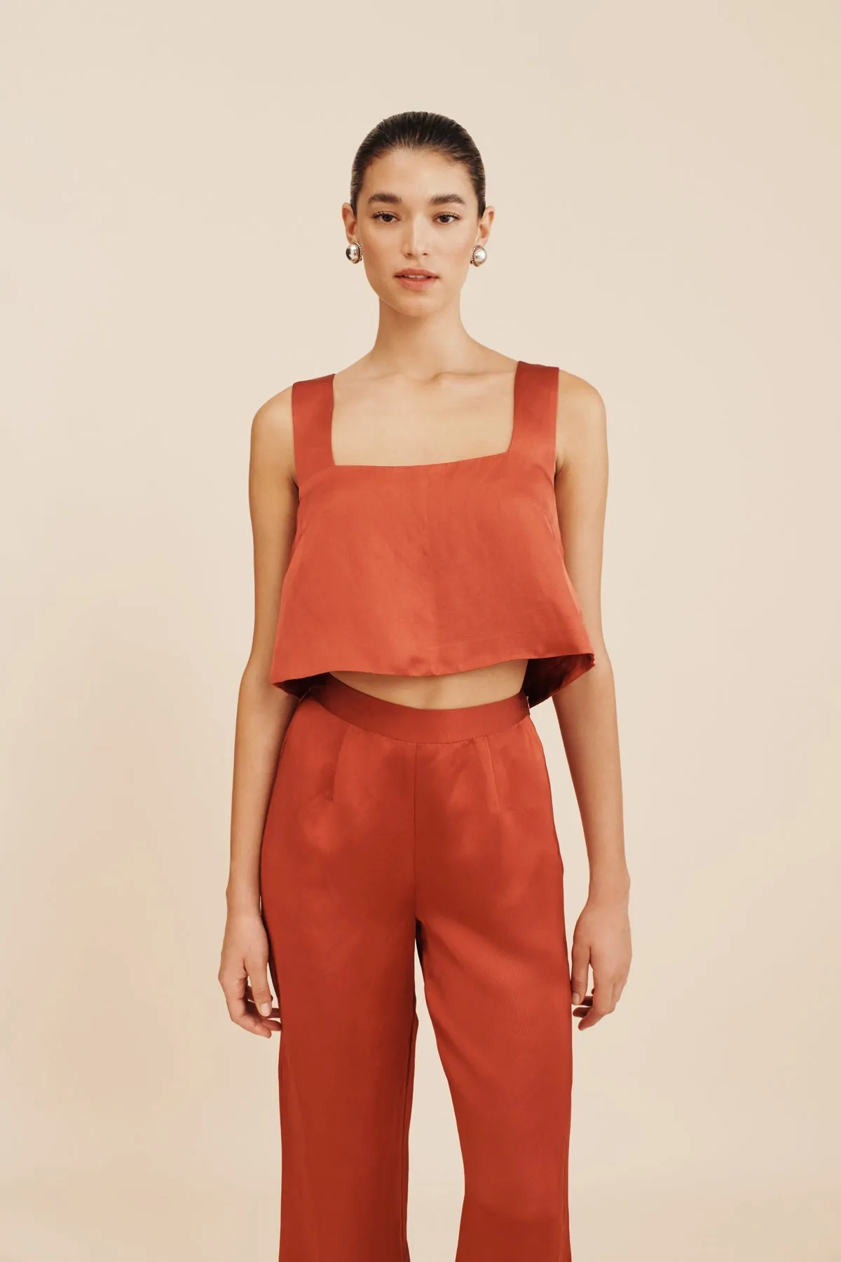 TIA TROUSER - REDWOOD sold by Posse product image thumbnail 3