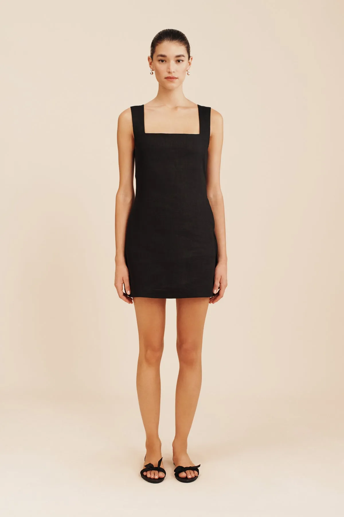 ALICE MINI DRESS - BLACK sold by Posse product image thumbnail 2