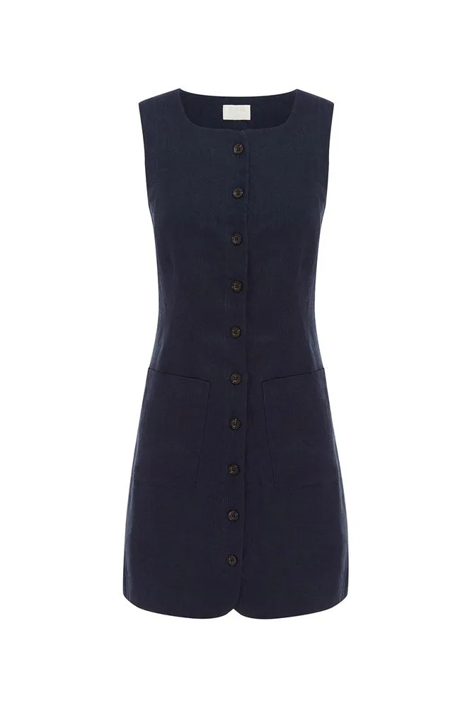 EMMA BUTTON DOWN MINI - INK sold by Posse product image thumbnail 5