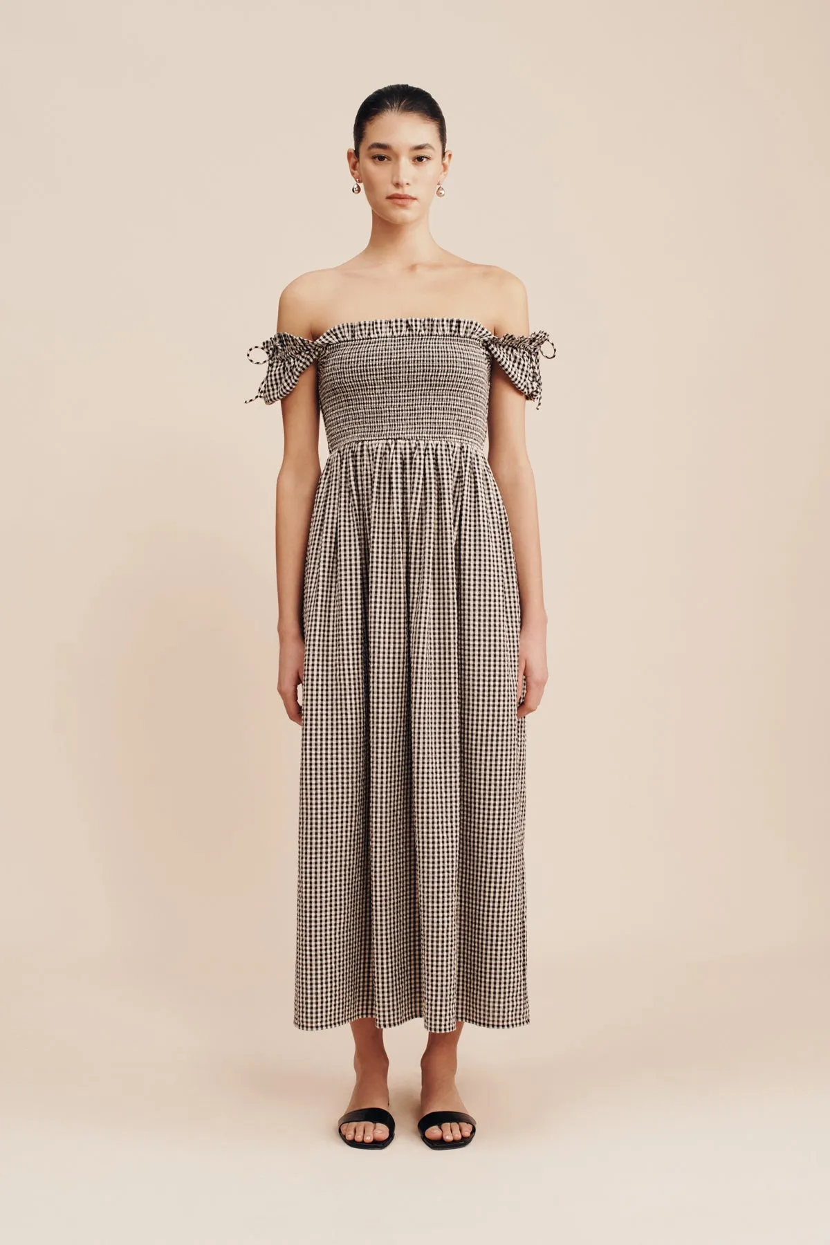 MIRA DRESS - GINGHAM sold by Posse product image thumbnail 4