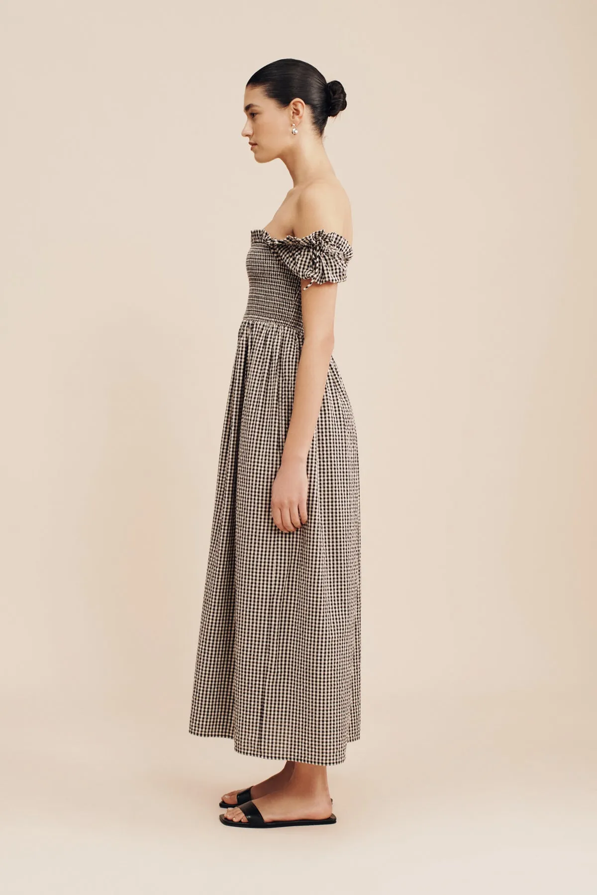MIRA DRESS - GINGHAM sold by Posse product image thumbnail 5