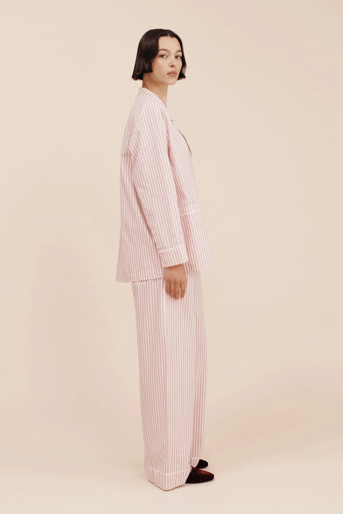 EDIE LONG SLEEVE SHIRT - STRAWBERRY STRIPE sold by Posse product image thumbnail 2