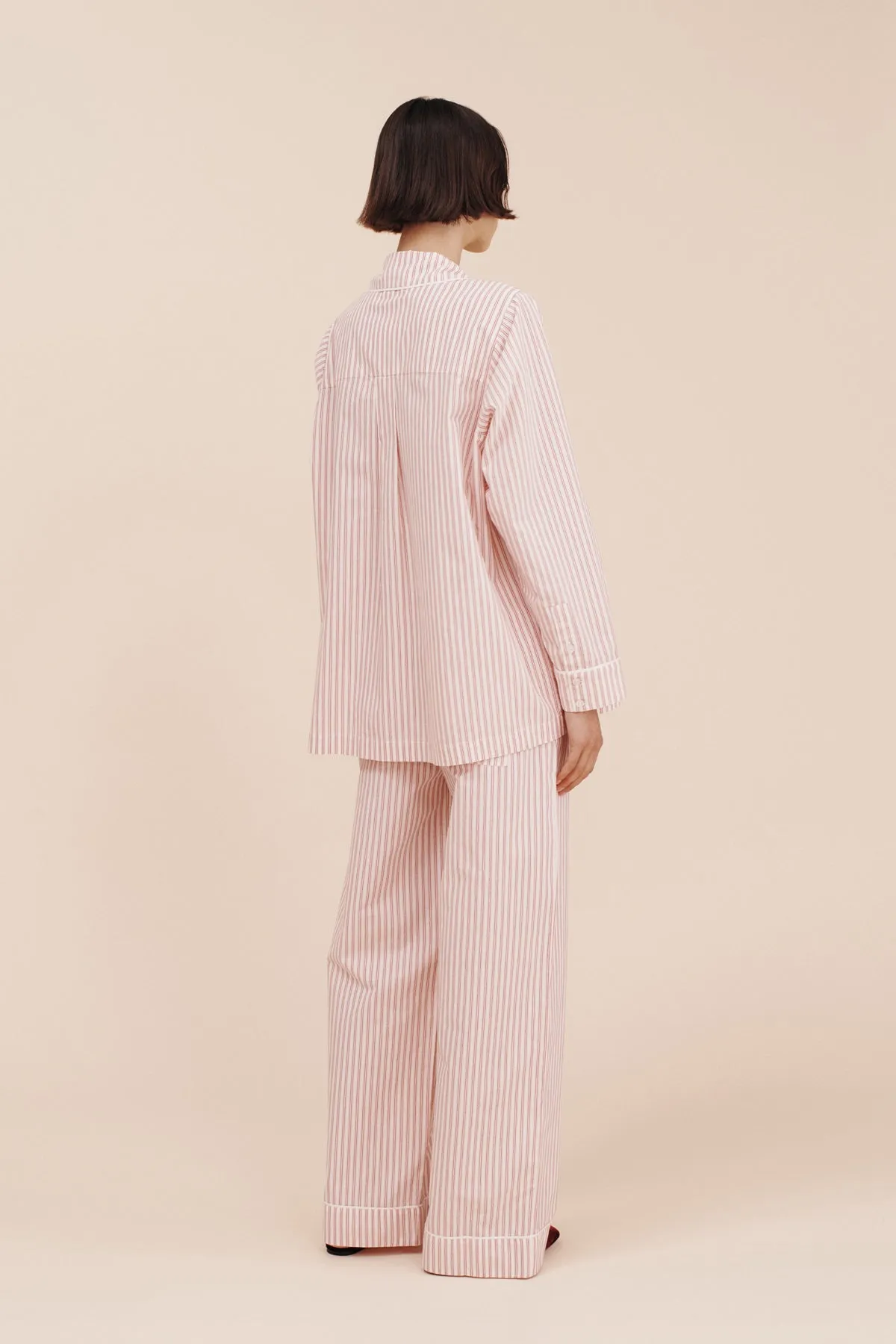 EDIE LONG SLEEVE SHIRT - STRAWBERRY STRIPE sold by Posse product image thumbnail 3