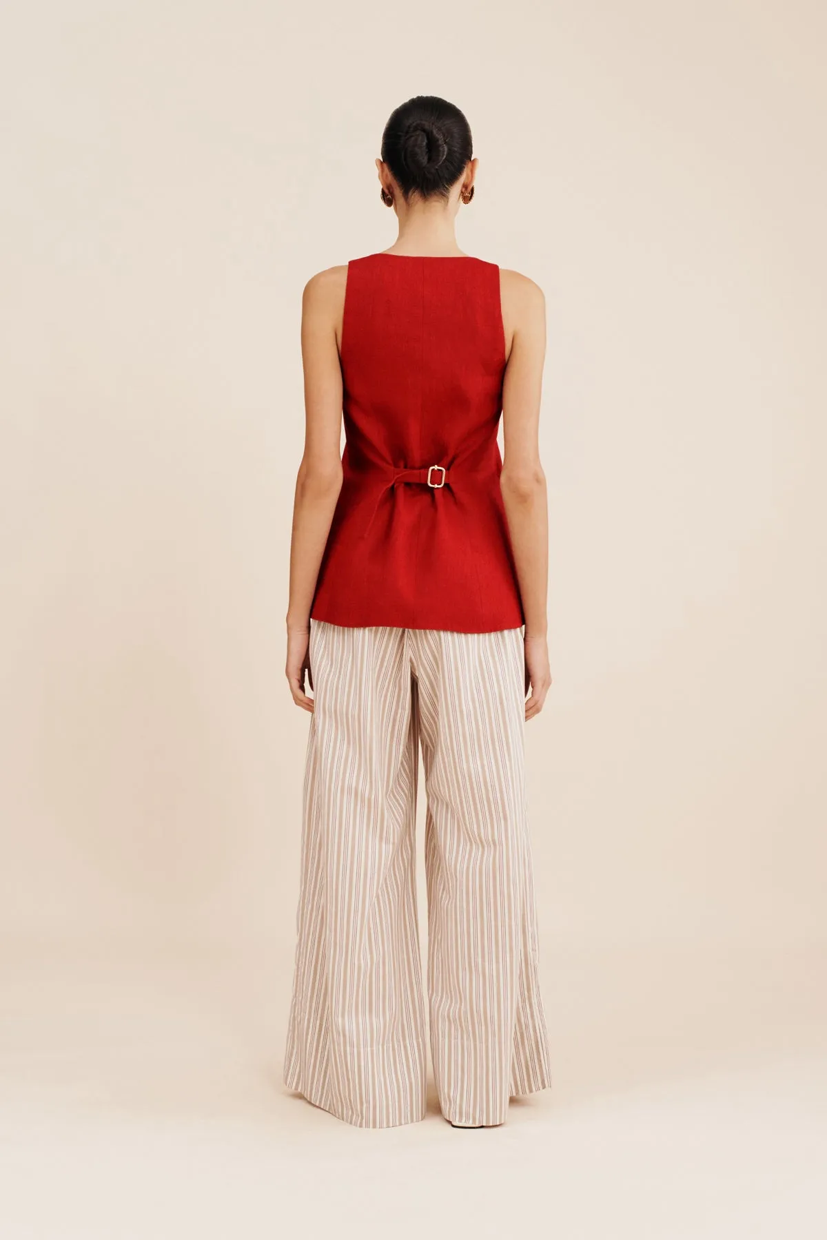 RUBEN GILET - CHERRY sold by Posse product image thumbnail 4