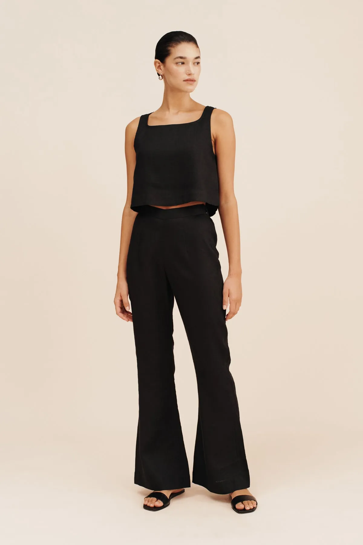 TIA TROUSER - BLACK sold by Posse product image thumbnail 3