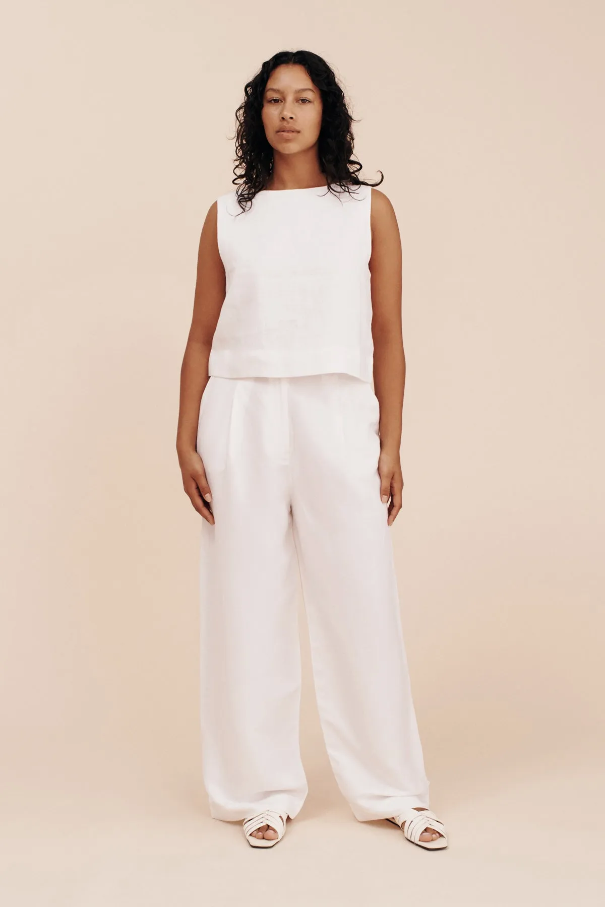 LORENZO PANT - IVORY sold by Posse product image thumbnail 5