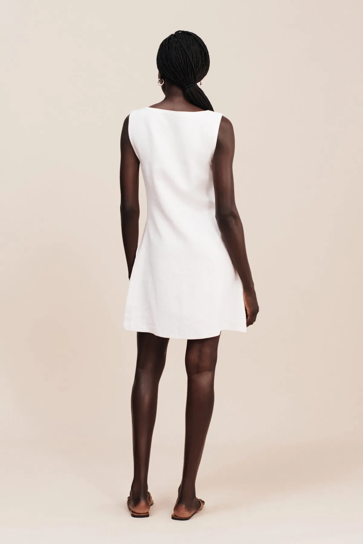 ALICE MINI DRESS - IVORY sold by Posse product image thumbnail 5