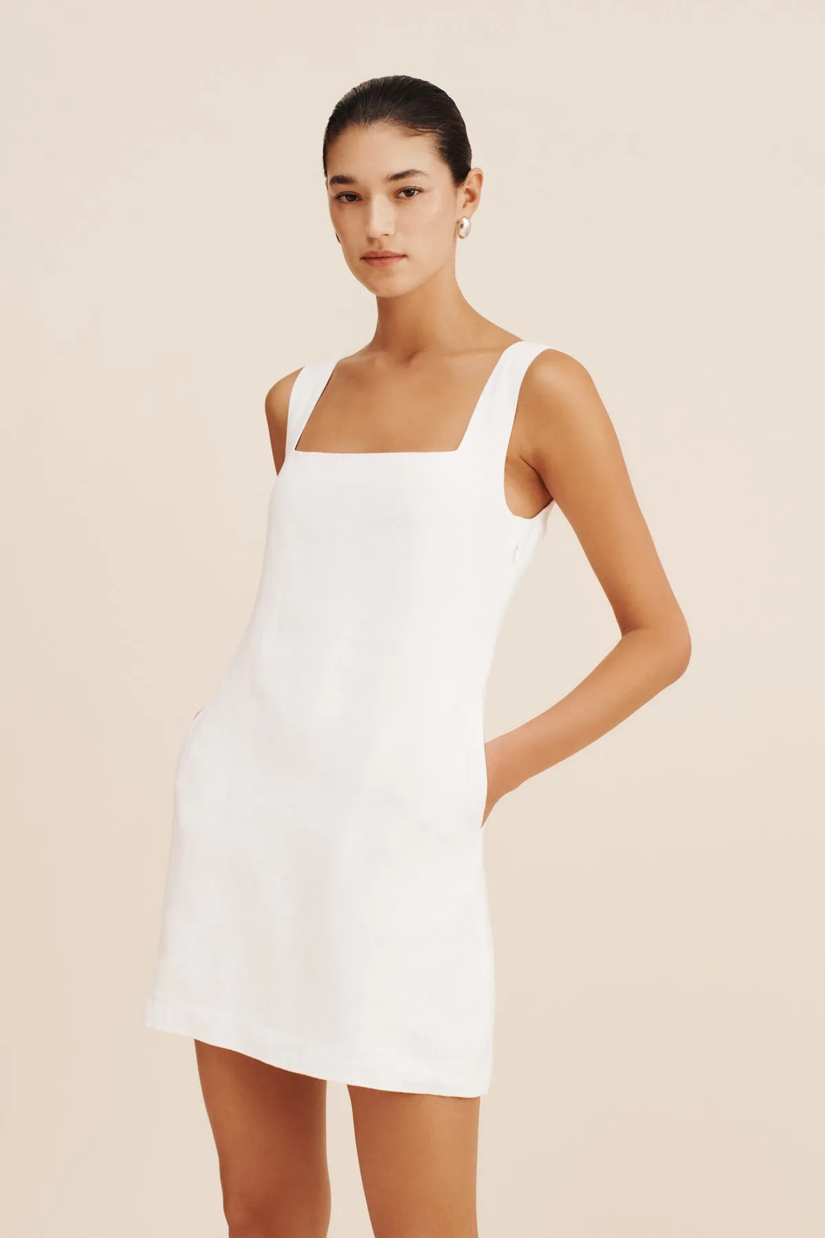 ALICE MINI DRESS - IVORY sold by Posse product image thumbnail 2