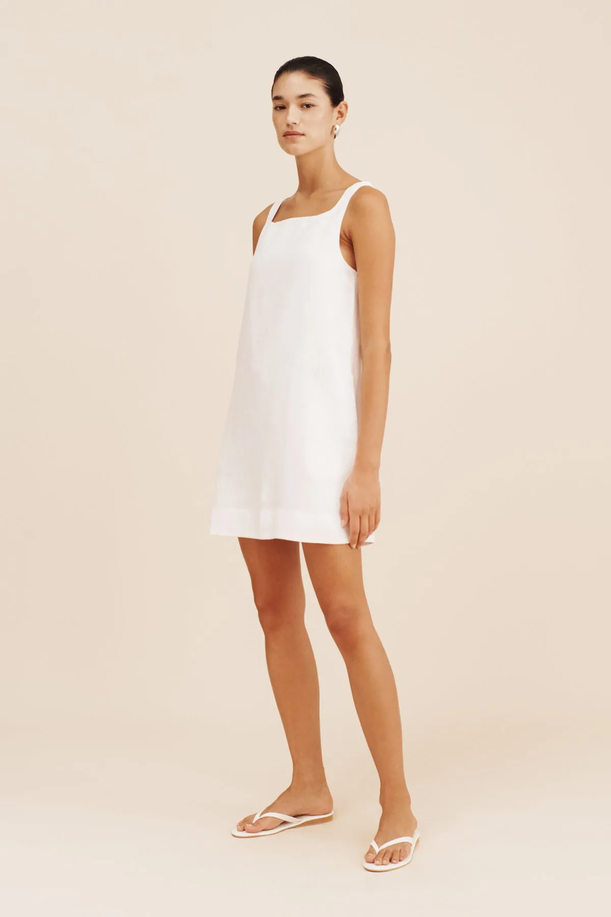 VAL MINI DRESS - IVORY sold by Posse product image thumbnail 3
