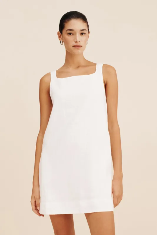 VAL MINI DRESS - IVORY sold by Posse