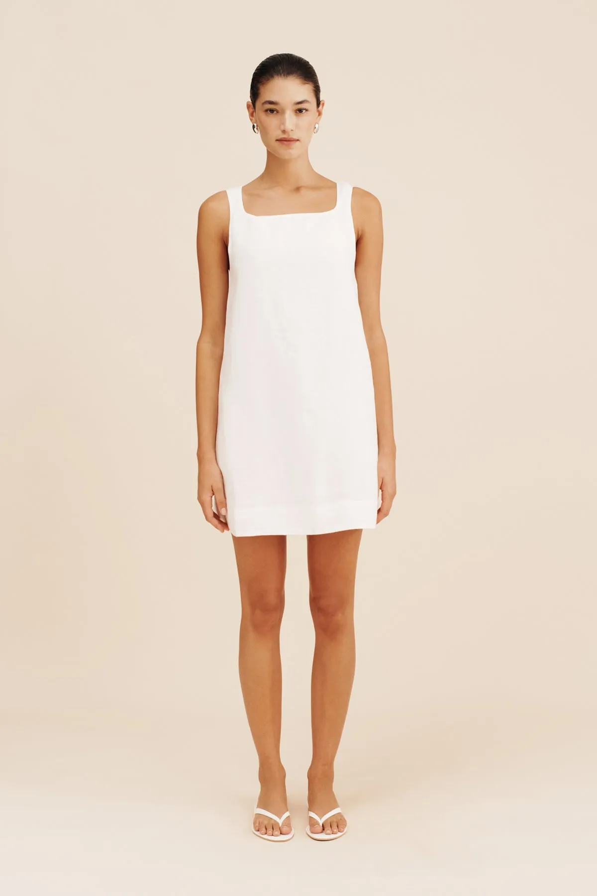 VAL MINI DRESS - IVORY sold by Posse product image thumbnail 2
