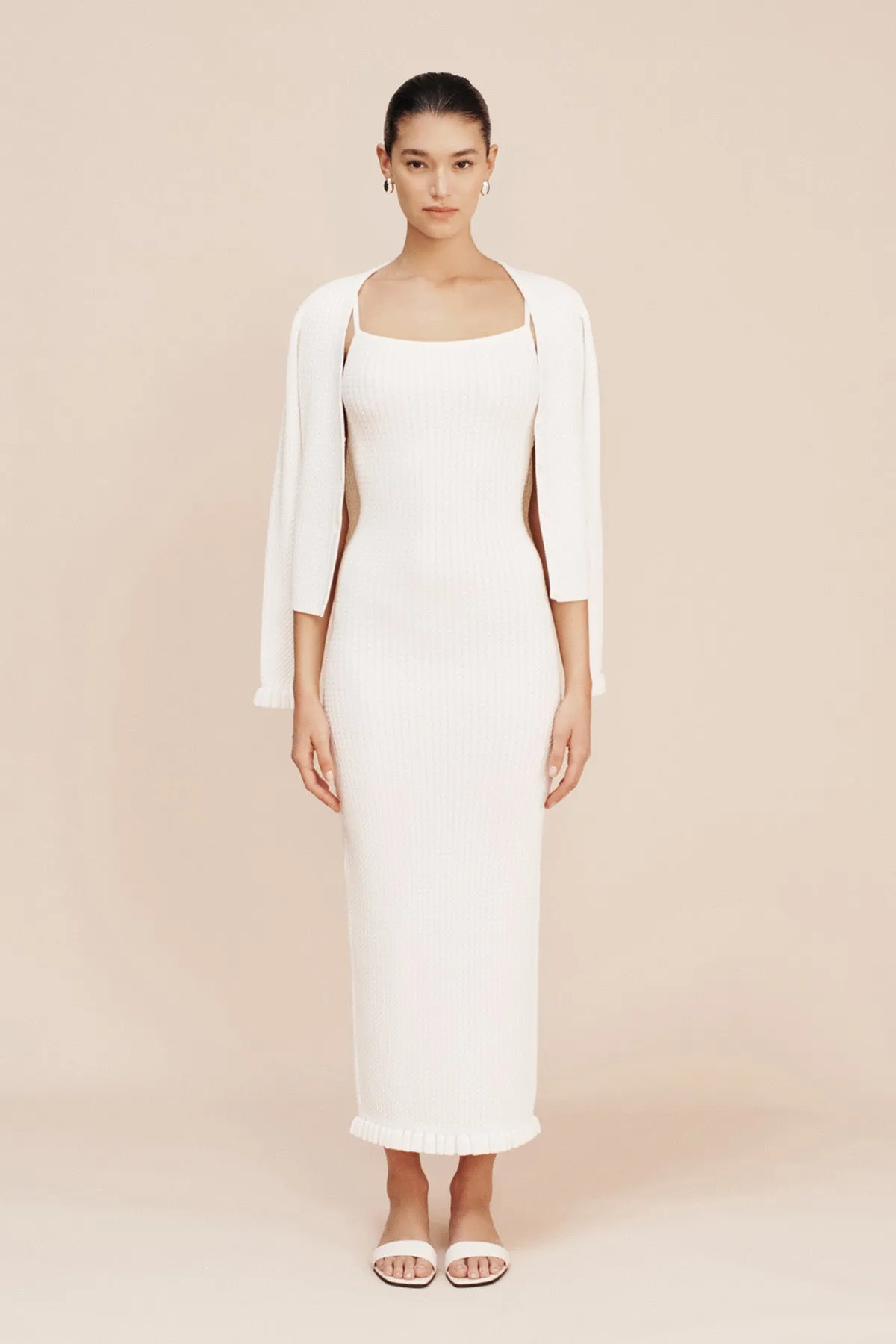 IRIS CARDIGAN - BONE sold by Posse product image thumbnail 3