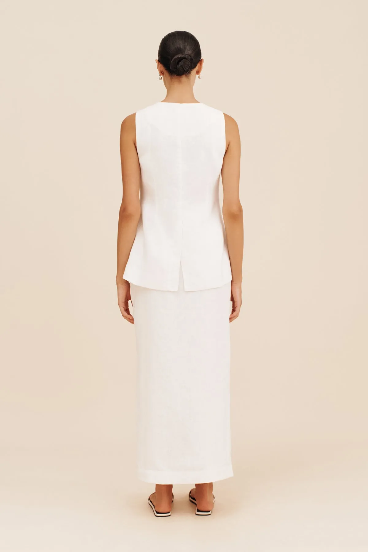 GIGI GILET - IVORY sold by Posse product image thumbnail 4