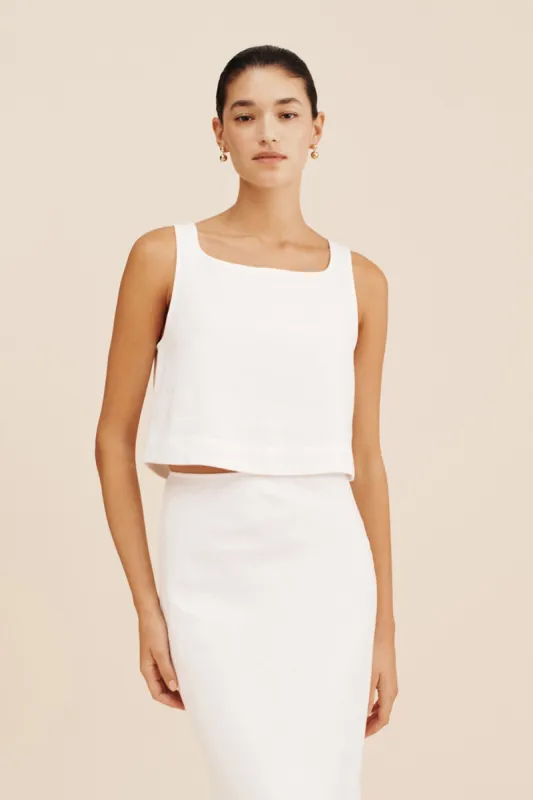 VAL TOP - IVORY sold by Posse