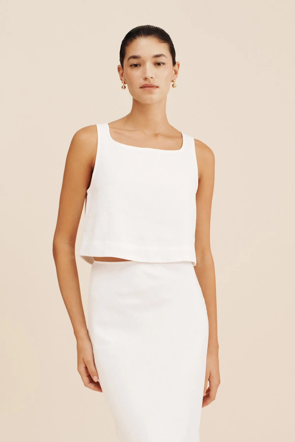 VAL TOP - IVORY sold by Posse