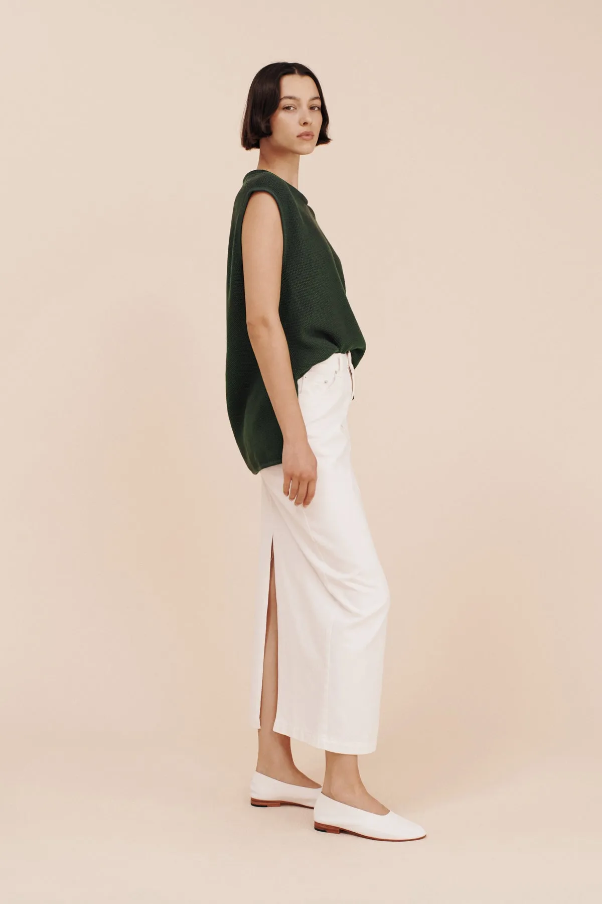 HARLEE TOP - STEEL OLIVE sold by Posse product image thumbnail 3