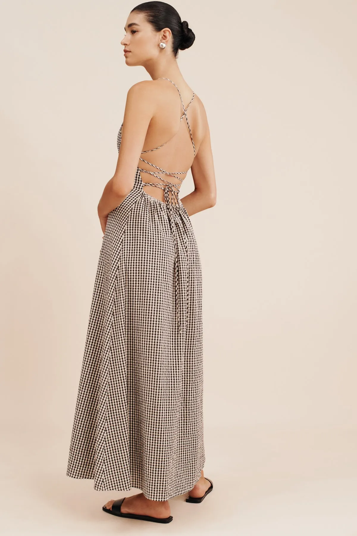 LORI DRESS - GINGHAM sold by Posse product image thumbnail 2