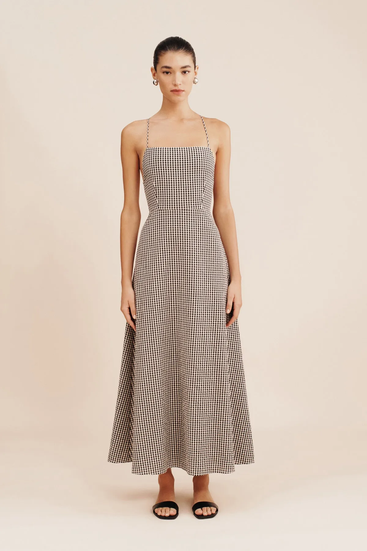 LORI DRESS - GINGHAM sold by Posse