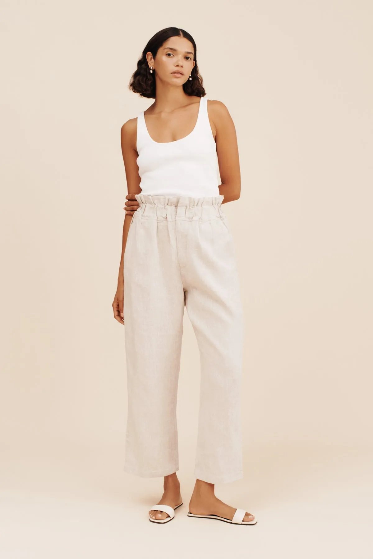 DUCKY PANT - NATURAL sold by Posse product image thumbnail 3