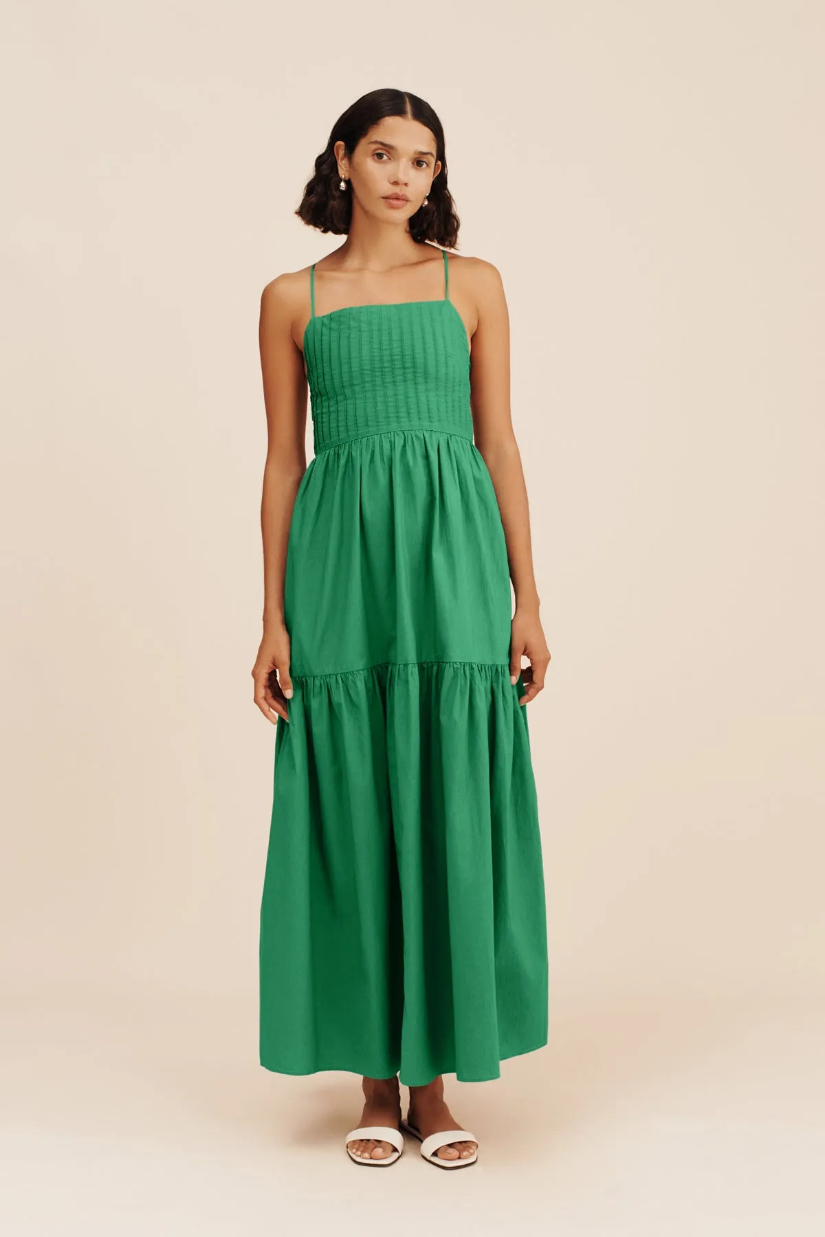ALEXIS DRESS - TOPAZ GREEN sold by Posse product image thumbnail 4