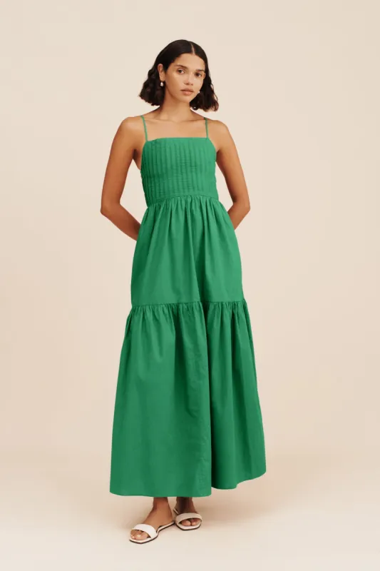ALEXIS DRESS - TOPAZ GREEN sold by Posse