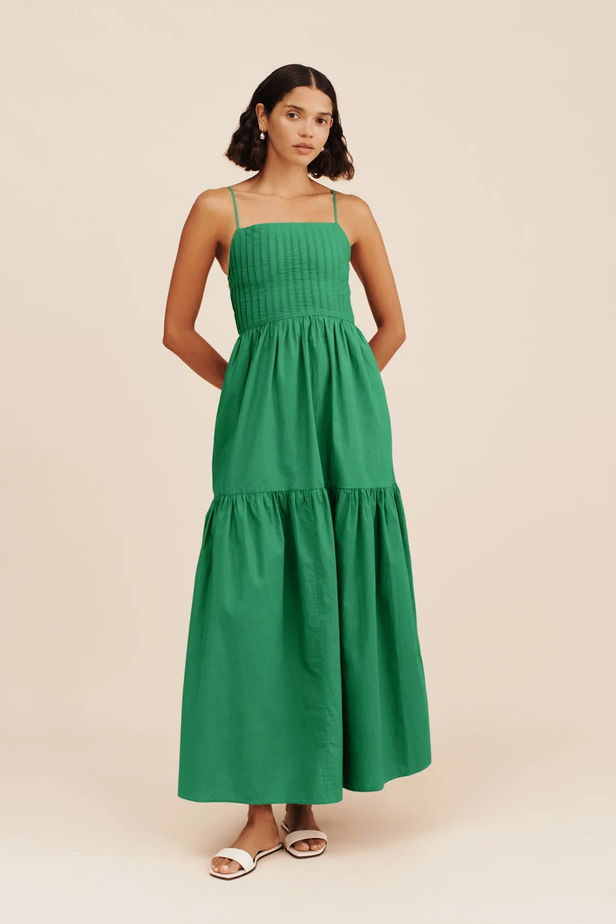 ALEXIS DRESS - TOPAZ GREEN sold by Posse