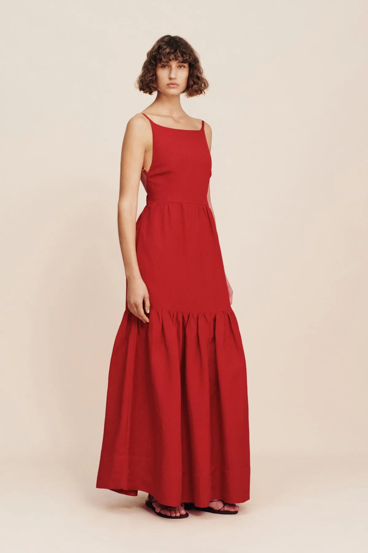 ELISE DRESS - CRIMSON sold by Posse product image thumbnail 3