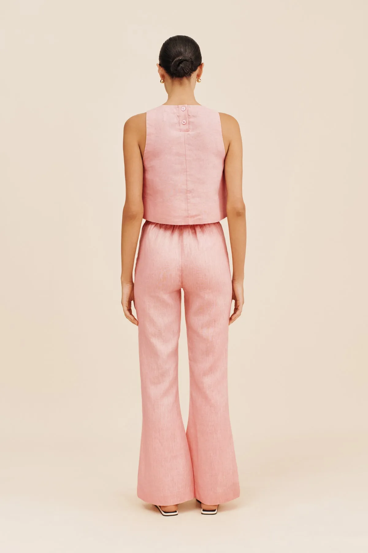 TIA TROUSER - PINK SALT sold by Posse product image thumbnail 2